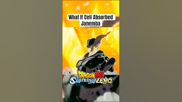 What If Cell Absorbed Janemba in Sparking Zero #anime  #dragonball#sparkingzero