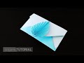 깃털모양 편지봉투 종이접기편 envelope Origami