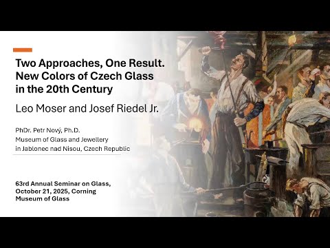 Two Approaches, One Result – New Colors of Czech Glass in the 20th Century