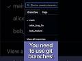 How Git Branches Show Up in GitHub