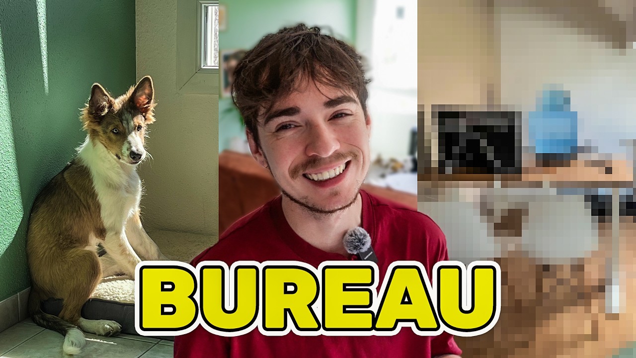 j'ai ENFIN un vrai bureau et je me lance un GRAND défi...