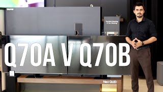 Samsung QLED 4K Q70B 2022 Review - Q70A v Q70B