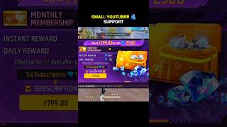 Small free fire youtuber 🫂 | #freefire #freefireyoutuber #surya777
