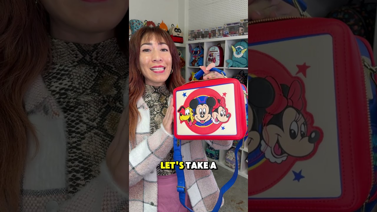 Take a look at this Disney Mickey and Friends Classic Crossbody! 🐭✨