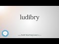 Ludibry  smart  obscure english words defined 