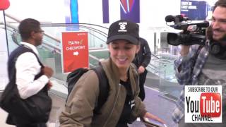 Julieanna Goddard Aka Yesjulz Talks About Her Recent Bikini Photo Shoot While Departing At Lax Airpo