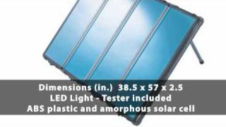 WR7 - Sunforce Solar Charging Kit