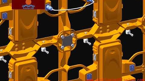 how to set up rental led display screen