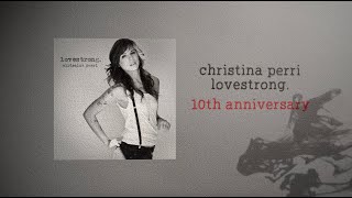 christina perri - 10th anniversary of lovestrong.