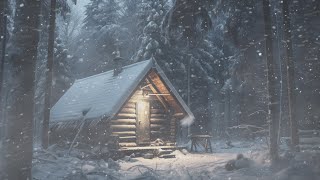 Blizzard Ambiance for Serene Sleep, Concentrated Study, and Relaxation | White Noise &amp; Howling Wind