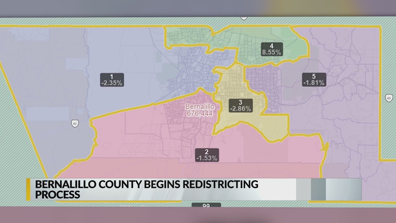 Bernalillo County begins redistricting process YouTube