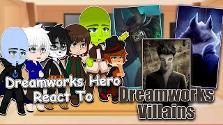 Dreamworks Hero React to Dreamworks Villains | Gacha Club | Full Video