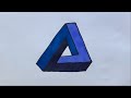 How to draw penrose triangle  optical illusion