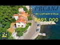 Prcanj - Kotor Bay - Frontline 18C Stone Captains villa Fully Renovated