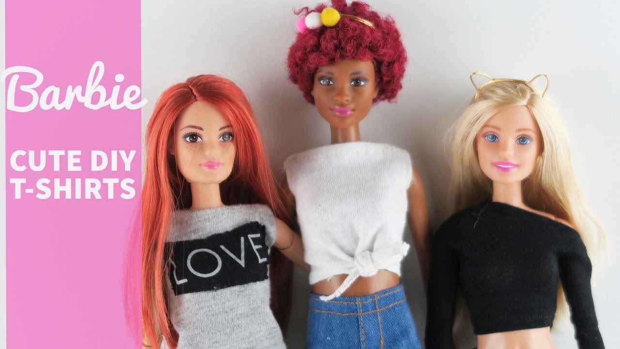 Tumblr clothes for Barbie, DIY