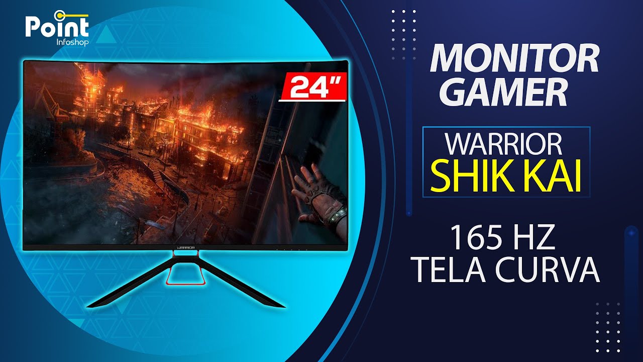Monitor Gamer Shin Kai 24 P. Warrior Mn103, Melhor custo beneficio do  momento! 