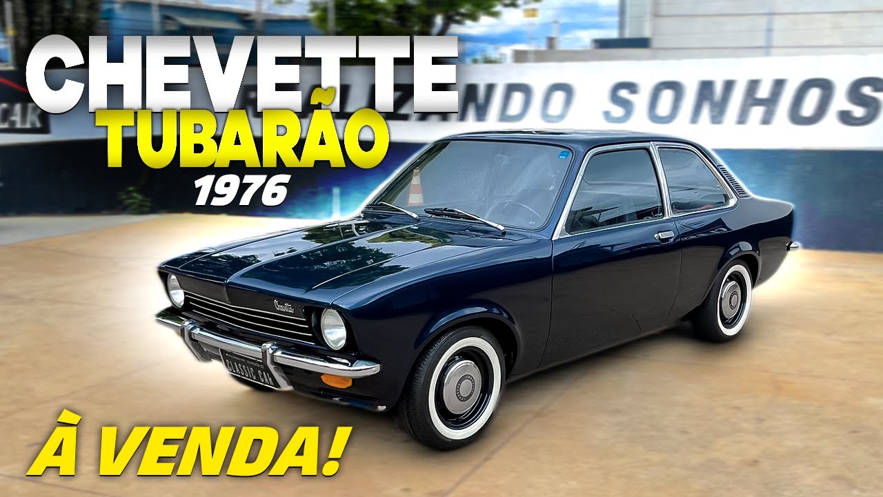 (VENDIDO) CHEVETTE TUBARÃO 1976 À VENDA! *CARRINHO ÍNTEGRO!*