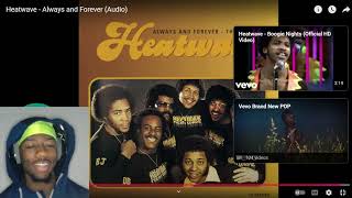 HEATWAVE - ALWAYS AND FOREVER REACTION |THEY WERE SO SMOOTH ON THIS SONG! #heatwave DECEMBER SPECIAL