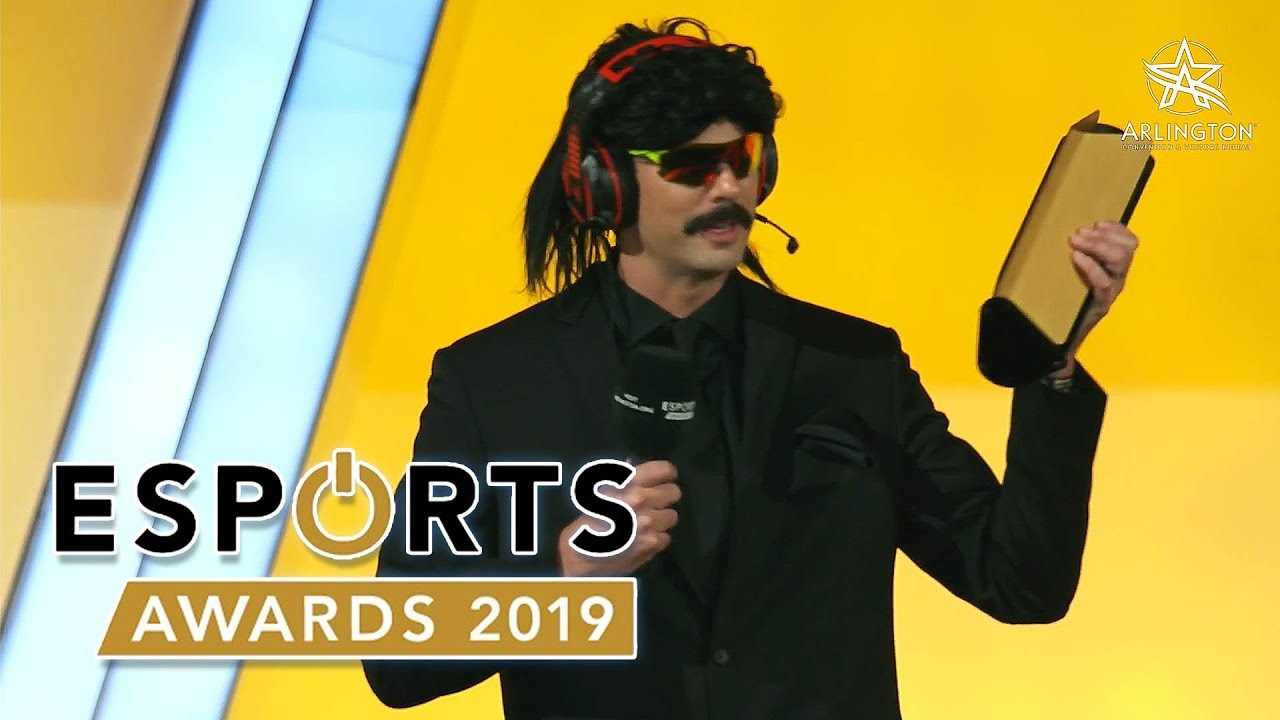 Streamer of the Year 2019 Winner DrDisrespect Full Speech at