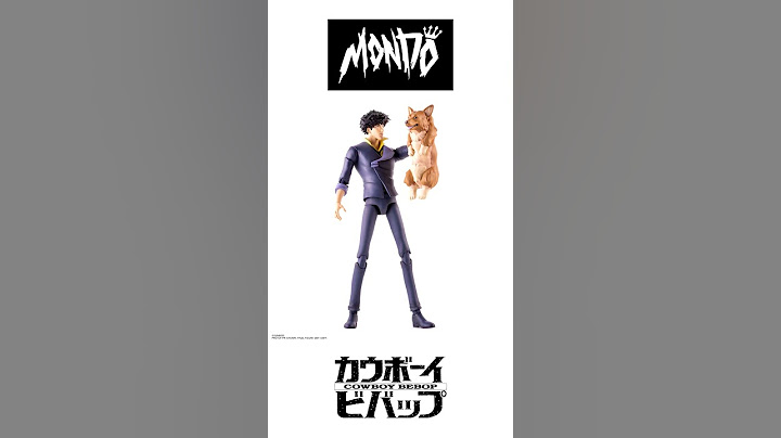 MONDO SPIKE SPIEGEL (COWBOY BEBOP) 1/8 FIGURE OFFICIAL IMAGES