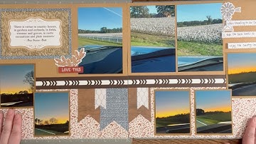 How to Interpret & Create the March 2022 Virtual Crop Sketch #5 by Creative Memories