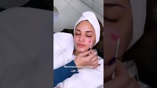 ظرقة حلوة لدمج tint على الخدود ❤️?