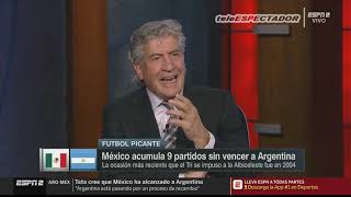 México tiene 9 juegos sin derrotar a la selección de Argentina - Fútbol Picante