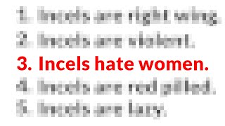 9 HARMFUL Misconceptions about Incels
