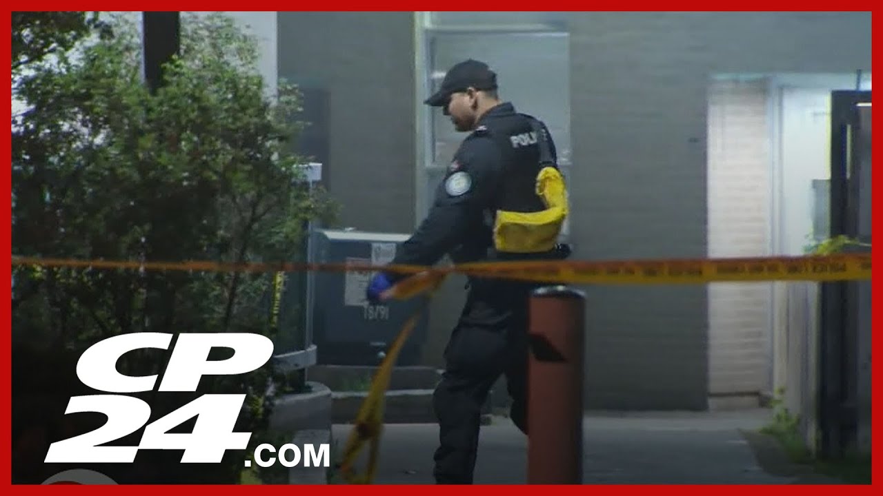 Woman hospitalized after being shot in North York - YouTube