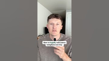 How to legally sell Canva templates on Etsy: #digitalproducts #sidehustle #etsyshop #canva #etsy