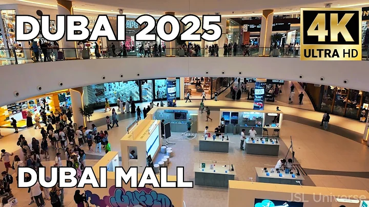 Dubai [4K] Dubai Mall - The Largest Shopping Mall in the World Walking Tour - 2025 🇦🇪