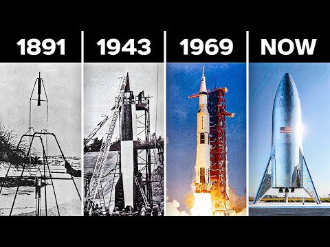 The Evolution of Space Rockets