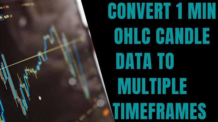 Convert 1 Min OHLC Candle data to Multiple Time frames | Python