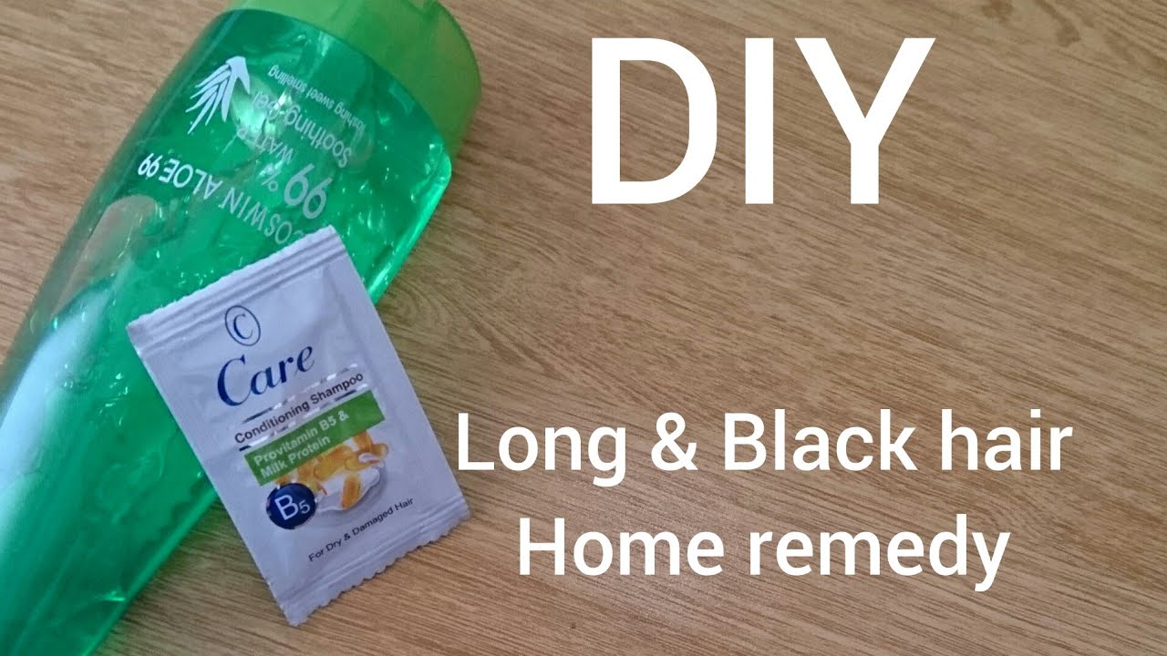 long hair black hair Home remedy use After few days YouTube