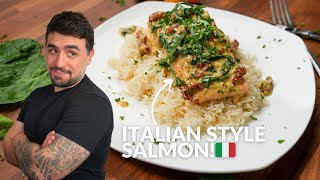 The Ultimate Tuscan Salmon Recipe You Must Try! 🤌