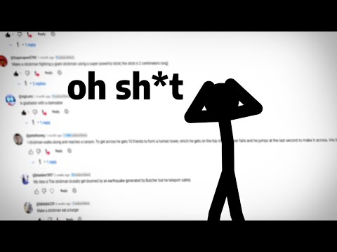 Animating YOUR COMMENTS | Stickman Animation (Pivot Animator)