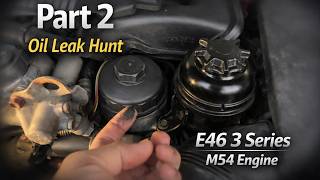 ➡ BMW E46 — How To Fix Oil Leaks on M54 engines — Part 2 #bmw #e46 #e46nation #bmwlife #diy #repair
