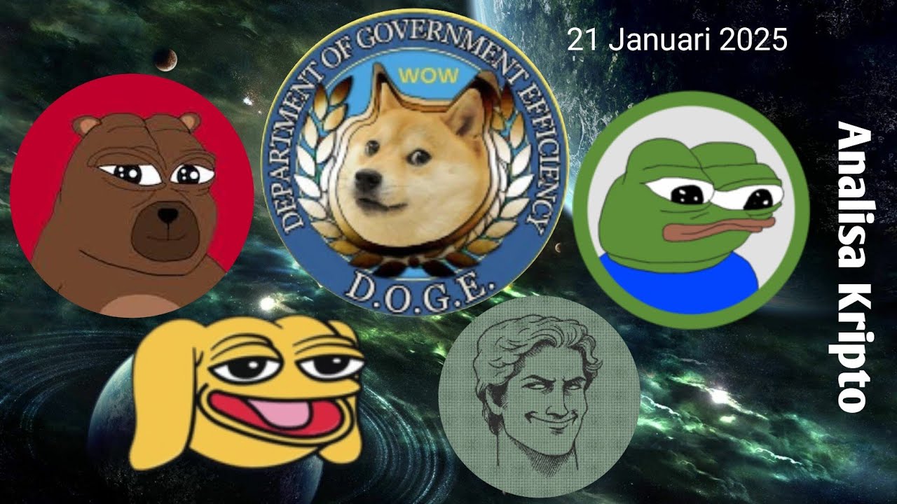 Analisa Kripto - Update Meme token BOBO, ANDY, APU, BULLY, dan DOGEGOV. Apakah masih ada harapan?