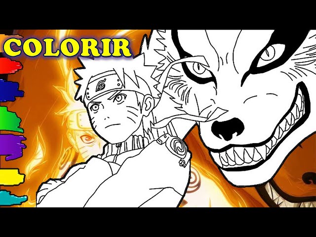 Desenhos do Boruto para colorir - Bora Colorir