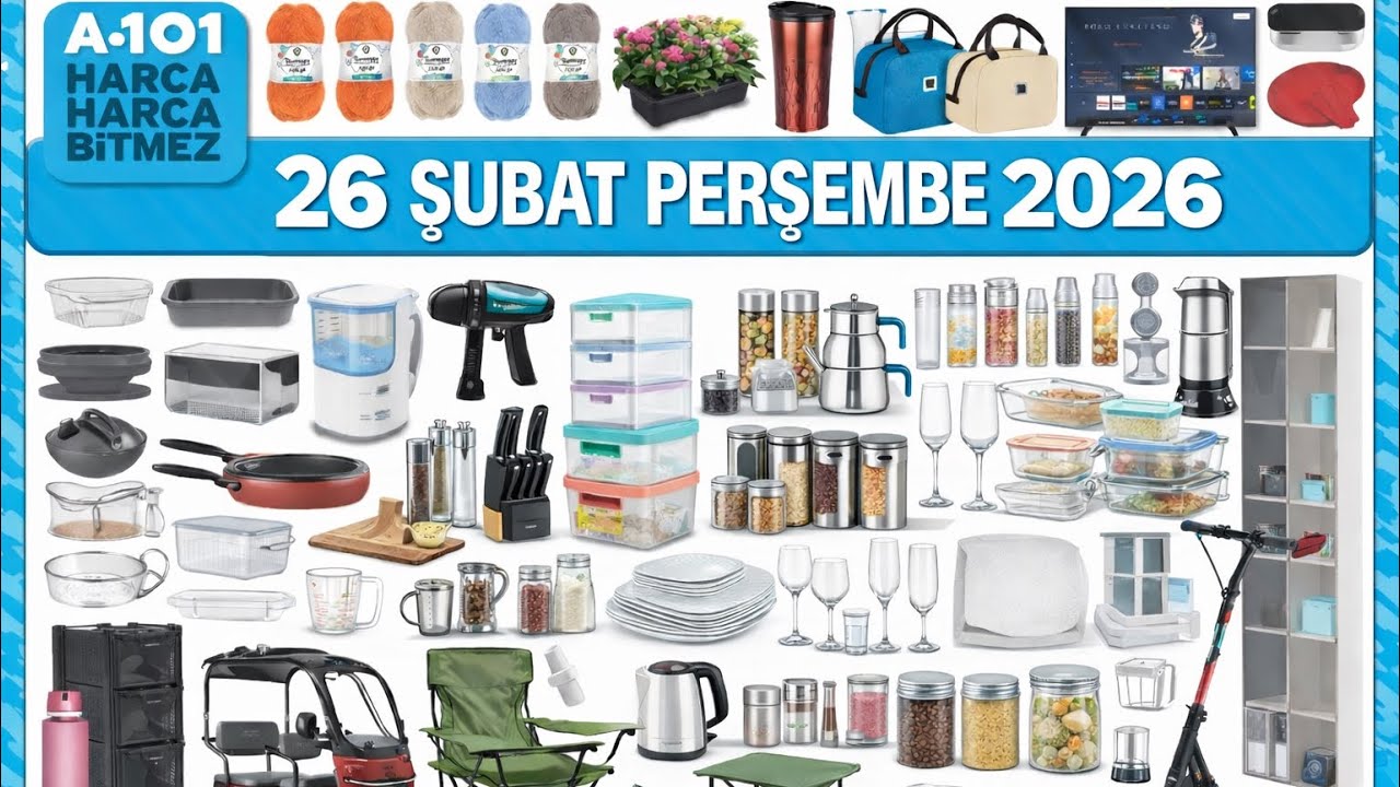 26 Şubat Perşembe A101 Kataloğu #a101 #indirim #keşfet 