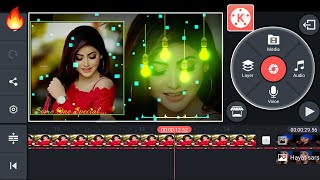 KineMaster Video Editing Tutorial | Bulb Tamplate Status Video kaise banaye | Rk Edits screenshot 1
