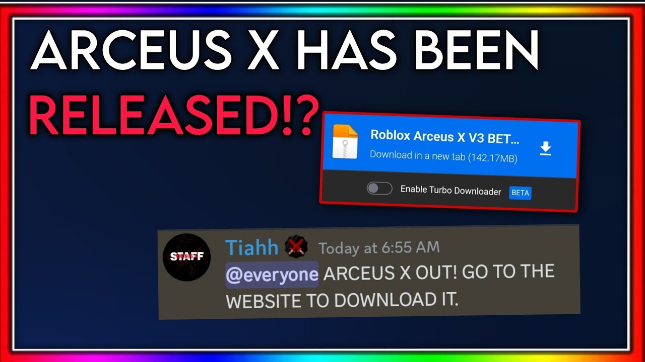 Arceus x Release V3 Direct DOWNLOAD 🥵 YouTube