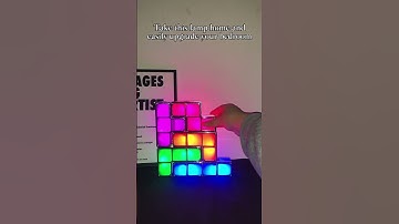 Discover the #Tetris Lamp: Perfect for #nostalgia Lovers!