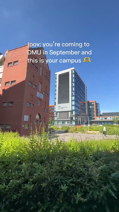 We're ready to welcome our students in September 😁🙌 | DMU #shorts