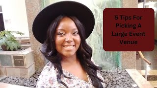 5 Tips For Picking A Large Event Venue- Wyndham Hotel
