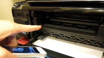 HOW TO CLEAN PRINT HEADS ON A HP PRINTER - FIXED MY PRINTING PROBLEM!!