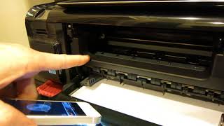 HOW TO CLEAN PRINT HEADS ON A HP PRINTER  FIXED MY PRINTING PROBLEM!!