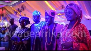 How Dele Taiwo thrilled eminent Nigerians at Chief Abiola Ogundokun's son's wedding