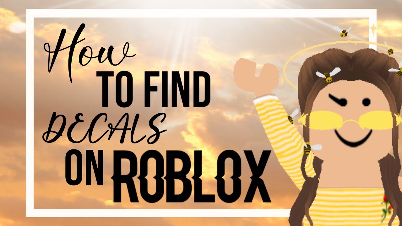 How To Find Aesthetic Decals Roblox Welcome To Bloxburg Youtube - roblox yellow decal