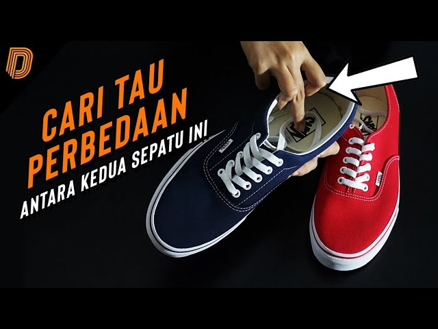 Vans Era Vans Authentic | What's the Difference? Which Should You - YouTube